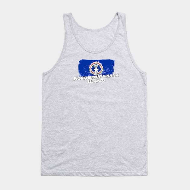 Northern Mariana Islands flag Tank Top by PVVD